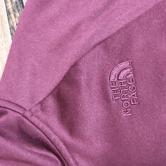 The North Face Jazzer Full Zip Extra Long Hoodie Size Medium in Oxblood Crimson - Picture 5 of 11